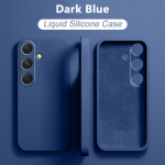 10 V&auml;rvi Luksuslik Vedel Silikoonist Telefoni&uuml;mbris Samsung Galaxy S25 S25+ S24 FE Ultra A06 A16 A26 A36 A56 5G A05 A05S A15 A25 A35 A55 jaoks Samsung Galaxy A56