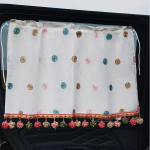 70x45CM universaalne auto kardin, pits, tikitud lilledega auto k&uuml;ljeaken p&auml;ikesevari kardin UV kaitse lastele reisimiseks &otilde;ues