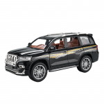 1/24 Toyota Prado sulamist autode survevalu ja m&auml;nguasjas&otilde;idukid M&auml;ngumaasturid autode metallikollektsiooni simulatsioon LAND CRUISER mudelauto lastele kingitused must