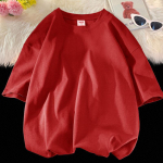 Unisexi raskekaalu puhas puuvillane valge ja must T-s&auml;rk, suur, &uuml;mara kaelusega, l&uuml;hikeste varrukatega, &uuml;hev&auml;rviline, avara kehaehitusega. 4XL