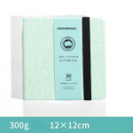 100% puuvillane ruut akvarellpaberist raamat 12cmx12cm(4,7x4,7 tolli )24 lehte 300g (140 naela) Kunsti joonistuspaberi visandiraamat 12cmx12cm