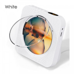 Kaasaskantav LED-ekraaniga CD-m&auml;ngija Kodu Lauaarvuti Multifunktsionaalsed HiFi Muusikam&auml;ngijad Bluetoothi, Raadio, USB, TF-kaardi, AUX-audio sisendiga. US Plug valge