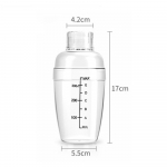 300/500/700/1000 ml akr&uuml;&uuml;lpiima-tee&scaron;eiker kokteilimahlasegisti pudeli mahlasegisti baari tarvikud 300ml