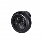 Elektriline pistikupesaga &otilde;husoojendi Kiire soojendus ruumi soe puhur Elektriline ruumisoojendi reguleeritava termostaadiga us must