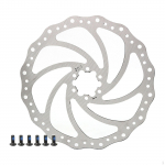 Jalgratta ketaspiduri rootor koos kruviosadega, soojuse hajutamine, kesklukk, asendusrootorid 160mm