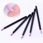 5 tk/komplekt Scrub Cuticle Remover Pliiats k&uuml;&uuml;neviili komplekt Kvartsist kivilakk Pusher Tool Nail Art manik&uuml;&uuml;r 5pcs