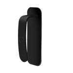 Uus ABS-i uksek&auml;epideme riistvara isekleepuv uksenupp Multifunktsionaalne l&ouml;&ouml;givaba ukselenksu k&ouml;&ouml;k must