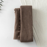 2025 Kitsad s&auml;&auml;rised S&uuml;gis Naised K&otilde;rge v&ouml;&ouml;kohaga Vabaaja p&uuml;ksid Kootud Soonikuga Paksenenud &Uuml;hev&auml;rvilised Elastne Termiline Pahkluupikkusega Legginsid one size kerge kohvi v&auml;rv