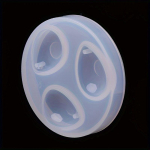 1 tk DIY silikoonist ripats veetilga vormi vaigust &uuml;mbris k&auml;sit&ouml;&ouml; ehete valmistamise t&ouml;&ouml;riist silikoonvorm puhas