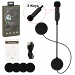 BT30 Bluetoothi ​​mootorratta kiiver peakomplekt BT5.3 juhtmevaba s&otilde;iduk&otilde;rvaklapid H&auml;iringutevastane mootorratta k&auml;ed-vabad suusak&otilde;rvaklapid