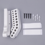 Patareihoidik Aa & Aaa Combo V&auml;ike patareihoidja Seinahoidik Patarei jaoturi konteiner 10Aaa ja 10Aa patareide jaoks valge