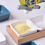 Keeratava korgi tihendusklamber maitseainekott piimapulber soolakoti tihendusklamber suupiste toidu s&auml;ilitusklamber vidina k&ouml;&ouml;gitarvikud