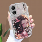 Armas koomiksimustriga kreemja tekstuuriga korpus, lainelise servaga pehme silikoonkaanega telefoni&uuml;mbris Xiaomi Redmi jaoks Redmi A1 puhas