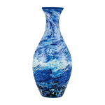 160 tk / komplekt 3D puslevaas DIY k&auml;sitsi valmistatud sinine valge keraamiline merepaat B