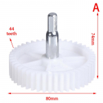 Lihaveski plastist hammasratta vahetus S/M/L k&auml;ik majapidamises kasutatavale hakklihamasinale ARI osa