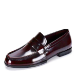 Luksuslikud slip-on kleitkingad meestele Ehtne nahk Itaalia looferkingad meestele Must lakknahast Formaalne Oxford meestele Pulmakingad 44 pruun