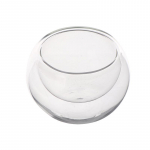 50 ml kahekordse seinaga klaastassi l&auml;bipaistev mini viskitass espresso kohvitassid