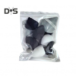 14 tk/komplekt puudripuhv meigisvammi komplekt Lateksivaba jumestuskreemi segav vedel puuderkreem pealekandmine Beauty Sponge Blender naiste meigit&ouml;&ouml;riistad roosa