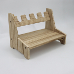 P&uuml;stoliraam P&uuml;stolikapp Ehtsast Puidust K&auml;situlirelvade Raam Hoidja P&uuml;stolikapi Tarvikutele Rustikaalses Stiilis P&uuml;stoliraam Korraldaja &Ouml;&ouml;kapile