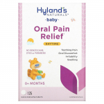 Hyland's Naturals, For Infants and Toddlers, Oral Pain Relief, Daytime Use, Ages 0 Months+, 125 Rapidly Dissolving Tablets