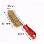 Grillipuhastusvahend BBQ Grill Terasest traatharja puhastusvahendid Grillid Piknikud Grillimisvahendid K&auml;epidemeharja puhastustarvikud