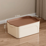 Virnastatav mitmesuguste asjade m&auml;nguasjade hoiukast kaanega plastikust kapp garderoob lauakorraldajad riided k&ouml;&ouml;k hoiukonteinerid korvid