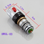 BAKALA Termostaatsegisti Ventiil Termostaatiline Kartu&scaron;&scaron; Kroom Temperatuuri Reguleerimine Du&scaron;isegisti Ventiil P&uuml;siva Temperatuuri Ventiil