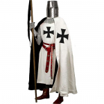Meeste keskaegne keep ja templarituunika r&uuml;&uuml;tli Halloweeni kost&uuml;&uuml;m puuvillane kapuutsiga keep m&uuml;ts k&auml;sitsi valmistatud keskaegne kleit renessanss LAPR S-6XL L