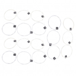 3 komplekti klassikalise kitarri keeli, mida saab vahetada stabiilse helik&otilde;rgusega nailonist h&otilde;betatud aksessuaarid NX36