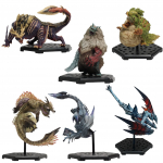 CAPCOM Figuuride meisterdaja Monster Hunter Standard Model Plus PARIM KARP toode 6 t&uuml;&uuml;pi 6 boonusosa PVC ABS ~Vol.19 20 21~ +