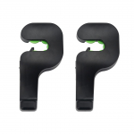 2tk Auto hoiukonksud Peatoe konksud Kerge k&auml;ekotihoidja riidepuu Automaatne tagaistme Toidukaupade kott Autod Klambrid Aksessuaarid