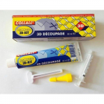 Colle Silicone Pour Technique 3D 80ml + Accessoires