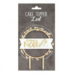 Cake topper LED - Joyeux No&euml;l