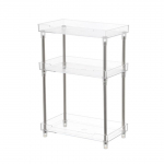 Kaubariiul akr&uuml;&uuml;l roostevabast terasest hoiurest Vastupidav moodne hoiuriiul Vannituba k&ouml;&ouml;k t&ouml;&ouml;laua kaunistus