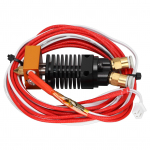 2 in 1 Out Hotend komplekt 2 v&auml;rvilist metallist 12 V 3D printeri ekstruuder silikoonkatte kruvidega Ender 3 jaoks