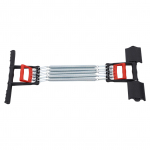 3 &uuml;hes vedruk&auml;e lihaste rindkere laiendaja koos 5 vedruga treeningvarustusega