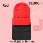 Talvine Beebi V&auml;ikelaps Universaalne Jalamuhv Soojad Varbad P&otilde;ll Vooder Vanker Vanker Jalutusk&auml;ru Magamiskotid Tuulekindel Soe Paks Puuvillane Pad