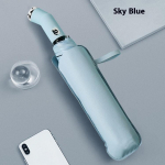 Kahekihiline tuulekindel LED p&ouml;&ouml;rlev valgustus kokkupandav automaatne vihmavari naistele, ilmastiku- ja vihmakindel, kahekordse otstarbega p&auml;ikesekaitsega p&auml;ikesevari