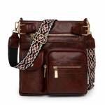 Moedisainer Naiste &Otilde;lakott V&auml;ike PU Nahast Naiste Ristkott Daamide Trendikas Klassikaline K&auml;epidemega K&auml;ekott Naiste Sling-kotid