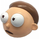 Rick Morty lateksist kost&uuml;&uuml;mi mask peakate Halloweeni Cosplay rekvisiidid Peo kingitused Aksessuaarid F&auml;nnidele Morty