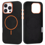 Luksuslik TPU nahast Magsafe telefoni&uuml;mbris iPhone 16 15 14 13 Pro Max jaoks Magnetiline juhtmevaba laadimine Sulamist l&auml;&auml;ts P&otilde;rutuskindel kate iPhone 13