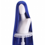 100cm Pikk Sirge Cosplay Parukas Keskmise Lahknemisega Keskmine Lahknemine Blond Roosa Punane Lilla Kuumuskindel S&uuml;nteetiline Juukseparukas One Size