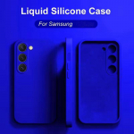 S25 S24Plus &Uuml;mbris Vedel Silikoonist Telefoni&uuml;mbris Samsung Galaxy S23 S 23 S22 Ultra S24 FE S25 + Plus Pehme Kate Samsung S25