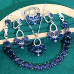 2024 Uued Aksessuaarid Tsirkoon Kaelakee K&otilde;rvar&otilde;ngad S&otilde;rmus Komplekt 8 yards