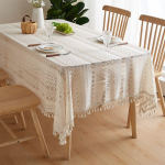 Prantsuse Retro Pitsiline &Otilde;&otilde;nes Lauakate Pastoraalne Stiil Foto Pikk Heegeldatud Lauakate Kohvilaua Kate R&auml;tik S&ouml;&ouml;gilaua Kate Kattelapp 150*230cm