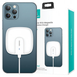 Usams Ład. Indukcyjna Us-Cd159 Magneticw1 15W Extra-Thin Iphone 12 Series Biały/White Cd159Dz02
