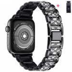 Naiste rihm Apple Watchi rihma jaoks 44 mm 40 mm 49 mm 45 mm 41 mm 42 mm 45 mm Teemantk&auml;ev&otilde;ru korrea iWatch Series Ultra 8 SE 7 6 5 4 3 38mm-40mm-41mm kuld
