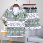 Elevant P&uuml;ksid L&uuml;hikesed P&uuml;ksid S&auml;rk Komplekt V-kael Reguleeritav Elastne V&ouml;&ouml;rihm Naised Mehed Unisex Tr&uuml;kk Tai Vabaaja Rannasuvine Boheemlaslik Retro Vintage M