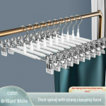 5 tk nagi klamber roostevabast terasest p&uuml;ksid riidekapi klamber libisemisvastane pesun&otilde;el p&uuml;ksid klamber riidepuu seeliku jaoks 5PCS