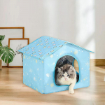 Air Conditioned Cat House for Small Pets Easy to Clean And Reusable XL